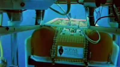 With the ROV successfully deployed, - Lost Treasures of Rome