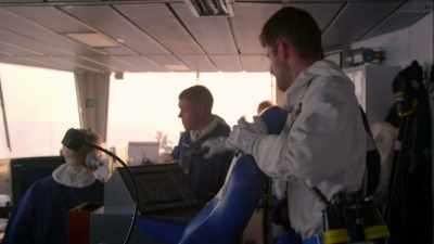 With the strikes over,
23-year-old navigator Ryan Greg - Warship: Life at Sea
