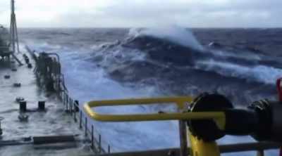 With the warm atlantic gulf
stream flowing right through it, - Mysteries of the Deep