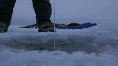With the wind chill,
I'm guessing its well
into the negative 30s. - Life Below Zero: Next Generation
