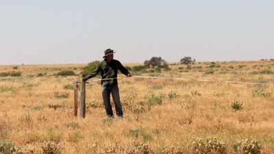 With their claim secured, - Outback Opal Hunters