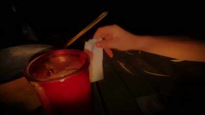 - With this,
my deepest, darkest secret, - He's Watching