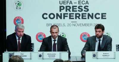 With UEFA, we have all the tools
to work well together. Forever. - Super League: The War for Football