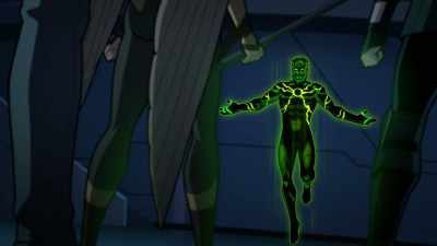 With this weapon, I can
fulfill my true purpose. - Green Lantern: Beware My Power