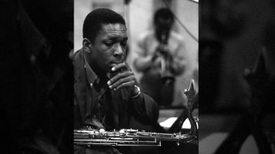 Within a year of leaving Miles Davis for good, - Chasing Trane: The John Coltrane Documentary
