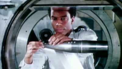 Within days of his
selection, his mother calls - Black in Space: Breaking the Color Barrier