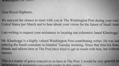 Within hours, we had
a letter dispatched
through the ambassador - The Dissident