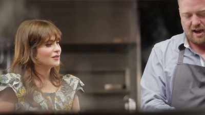 - ...without it being
overly dark. Yeah.
- Maple syrup color. - What Am I Eating? With Zooey Deschanel
