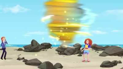 Without Bus magic, a balloon's speed
is as changeable as the wind. - The Magic School Bus Rides Again: The Frizz Connection