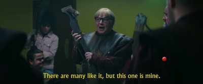 Without my crossbow,
I am useless. - The Pentaverate