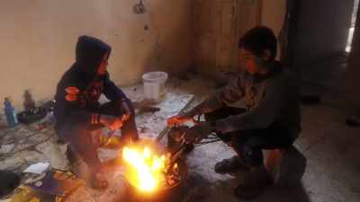 Without electricity, - Killing Gaza