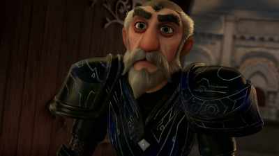 Without Excalibur, Arthur cannot lead
Camelot to war against Gunmar. - Wizards: Tales of Arcadia
