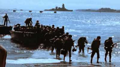 WITHOUT FIRING, - The Pacific War in Color