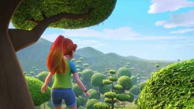 Without flowers
and plants and trees, - LEGO Friends: Girls on a Mission