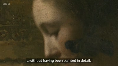 Without having been painted in detail. - Close to Vermeer