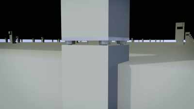 Without it, the tower of
columns would become unstable, - Engineering Catastrophes