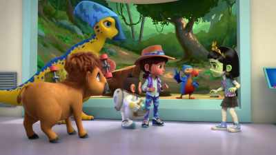 Without Lonny,
you could leave your tiny dodo exhibit - Ridley Jones