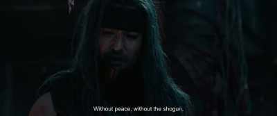 Without peace, without the shogun, - Rurouni Kenshin: The Beginning