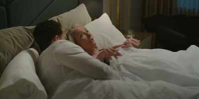 Without putting his pajamas on.
And I would take all my clothes off, - Good Luck to You, Leo Grande
