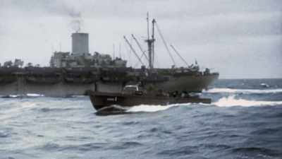 Without the knowledge of many on board, - Greatest Events of World War II in Colour