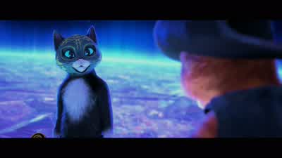 Without them I'm not I am notWhat The legendI still can't compete with your one true loveGo on Get your lives backJust keep them out of mineKitty death is after me - Puss in Boots: The Last Wish