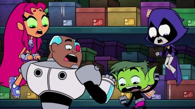 Woah. I'm slipping. - Teen Titans Go!