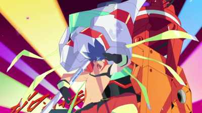 Woah. It's burning hard. - Promare