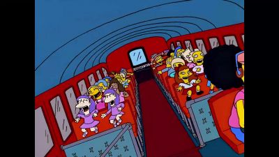 Woah, it's like Speed 2 - The Simpsons