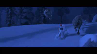 (WOLVES GROWLING) - Once Upon a Snowman