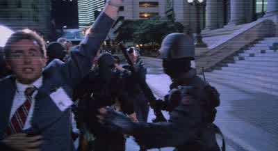 Woman 1: Who made you? - RoboCop