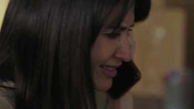 [woman 2]
Dylan's not with you? - My Life Is on the Line