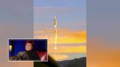 [woman 4]
It looks like a sideways UFO. - The Osbournes Want to Believe