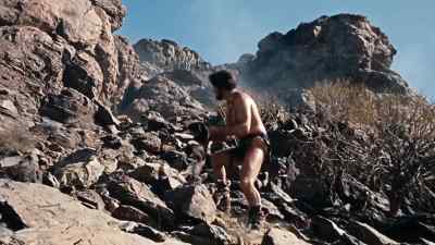 WOMAN:
Akita. - When Dinosaurs Ruled the Earth