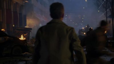 Woman: All civilians
please evacuate immediately. - Fringe
