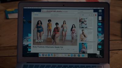 Woman: At its most basic level,
body positivity is the idea - Evil