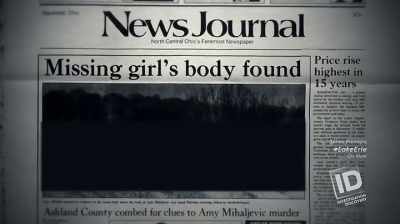 Woman: AUTHORITIES CONFIRMED
THIS AFTERNOON - The Lake Erie Murders