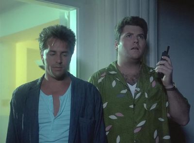 (Woman)
Did not copy on the chopper.
Can you repeat? Over. - Miami Vice