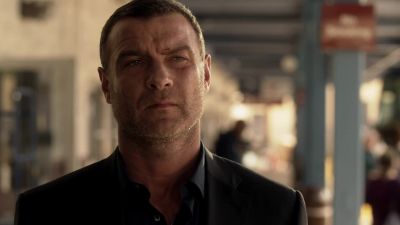 [woman] Final boarding call
for bus #33. - Ray Donovan
