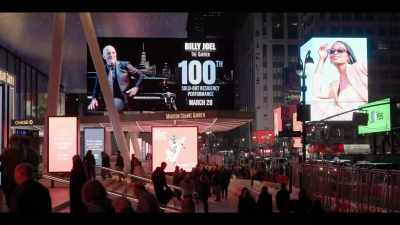 WOMAN:
I come every month. - Billy Joel: The 100th - Live at Madison Square Garden