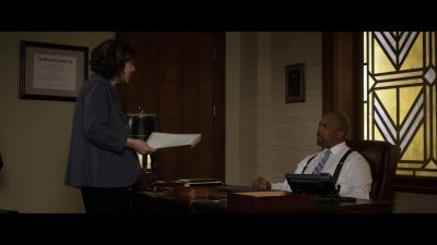WOMAN:I didn't let anyone in. - The Good Fight