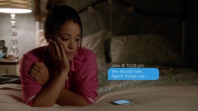 Woman:
Long day? - Jane the Virgin