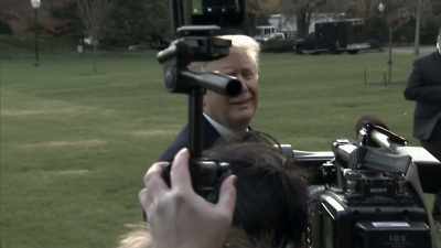 [woman] Mr. President,
why are you siding - Kingdom of Silence