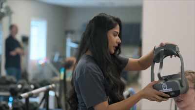 Woman: My name is
Veena Somareddy, - A Brief History of the Future