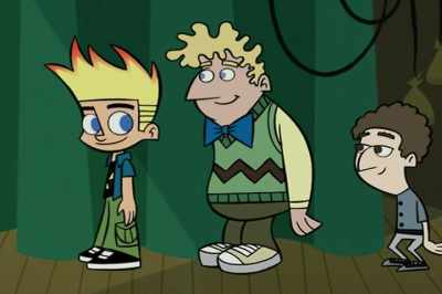 WOMAN:
Next student: Johnny Test. - Johnny Test