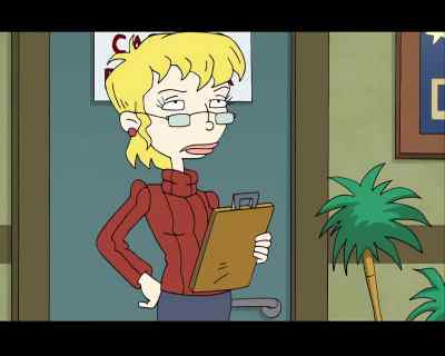 WOMAN:
Next. - All Grown Up!