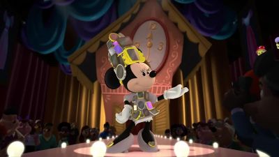 WOMAN: Oh, look. Picture frames! - Mickey and the Roadster Racers