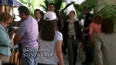 WOMAN: Flight 233 from Sacramento......you may claim your baggage from Carousel 2. - The Mentalist