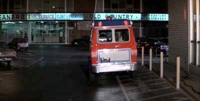 Woman on P.A.:
Dr. Binder. Dr. Binder, line 3, please. - Mother, Jugs & Speed