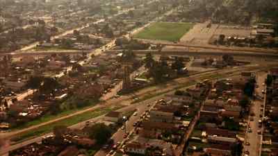 WOMAN [ON TV]:
- -Boulevard South. - Menace II Society