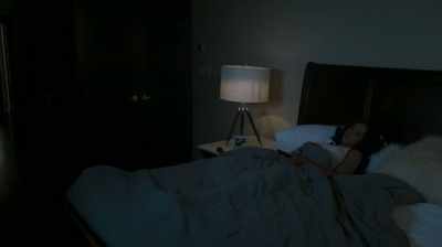 - [Woman On TV] The side walks, - The Available Wife